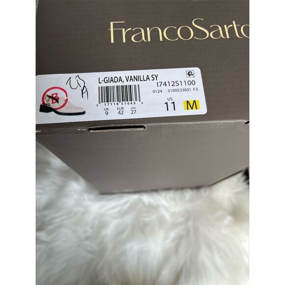 🆕Franco Sarto Women's Giada Slingback Loafers Size 11 Color Vanilla - Picture 10 of 10